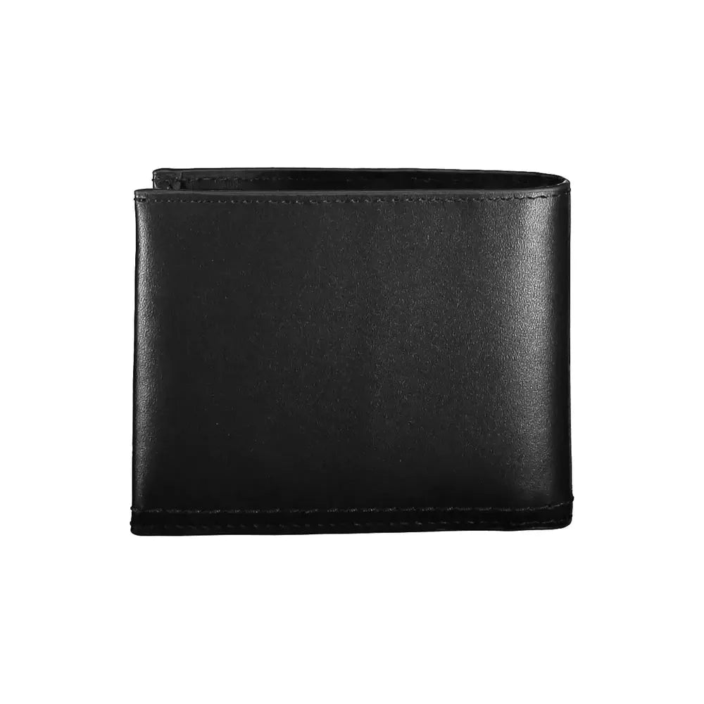 Calvin Klein Sleek Black Leather RFID Blocking Wallet Calvin Klein