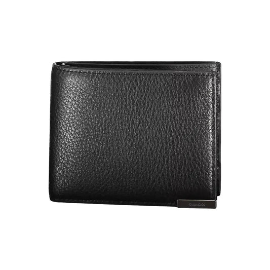 Calvin Klein Elegant Leather Bi-Fold Wallet with RFID Block Calvin Klein