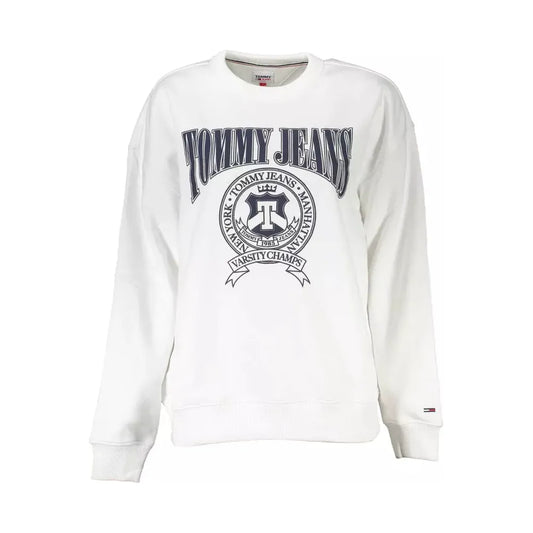 Tommy Hilfiger White Cotton Women Sweater Tommy Hilfiger