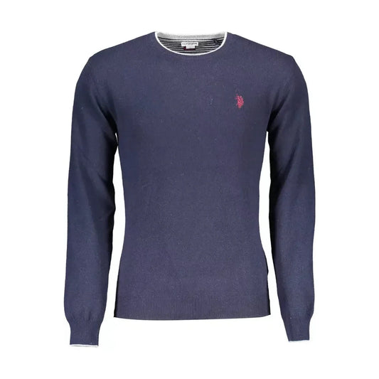 U.S. POLO ASSN. Classic Blue Wool-Blend Slim Sweater U.S. POLO ASSN.