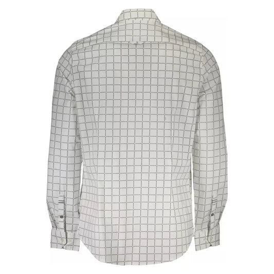 Calvin Klein Slim Fit Italian Collar White Shirt Calvin Klein