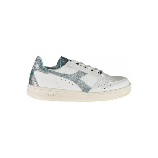 Diadora Chic Contrasting Lace-Up Sports Sneakers Diadora