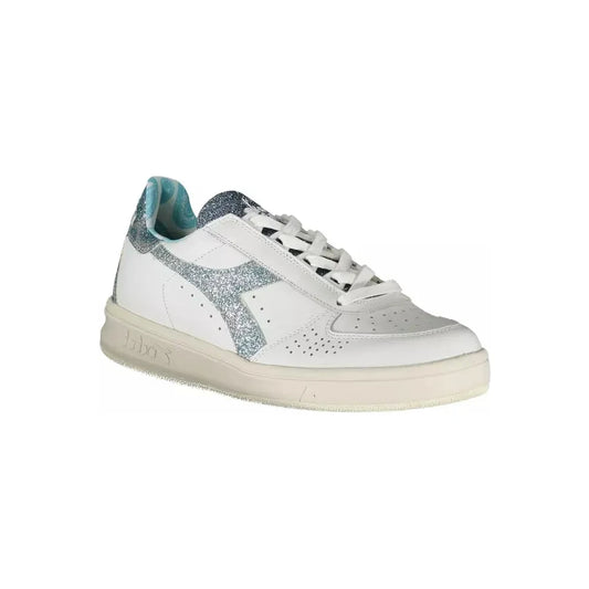 Diadora Chic Contrasting Lace-Up Sports Sneakers Diadora