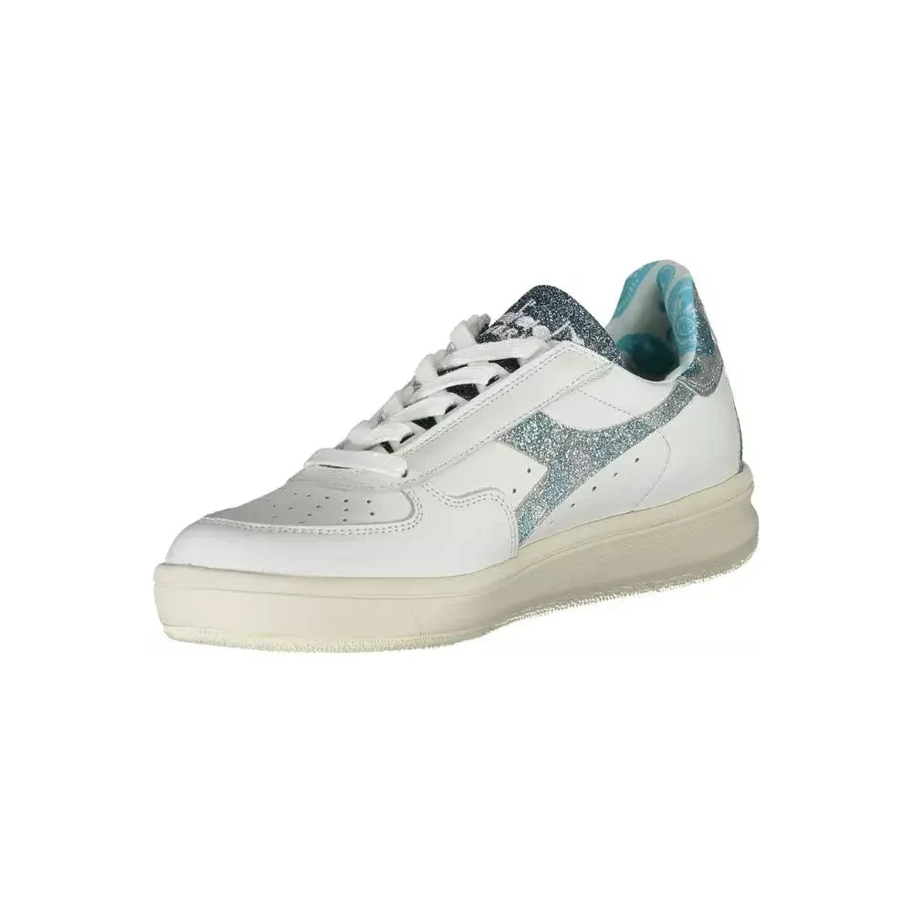 Diadora Chic Contrasting Lace-Up Sports Sneakers Diadora