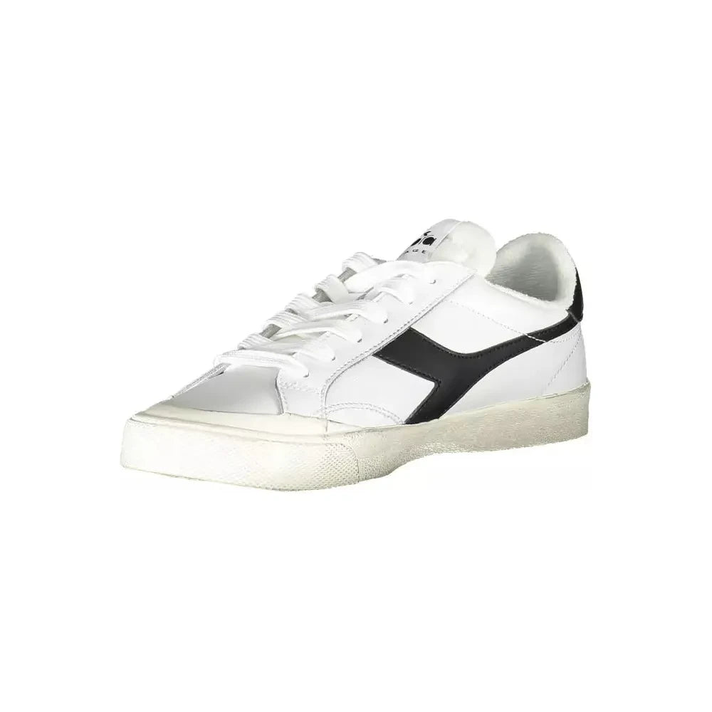 Diadora Sporty Lace-Up Sneakers with Contrast Accents Diadora