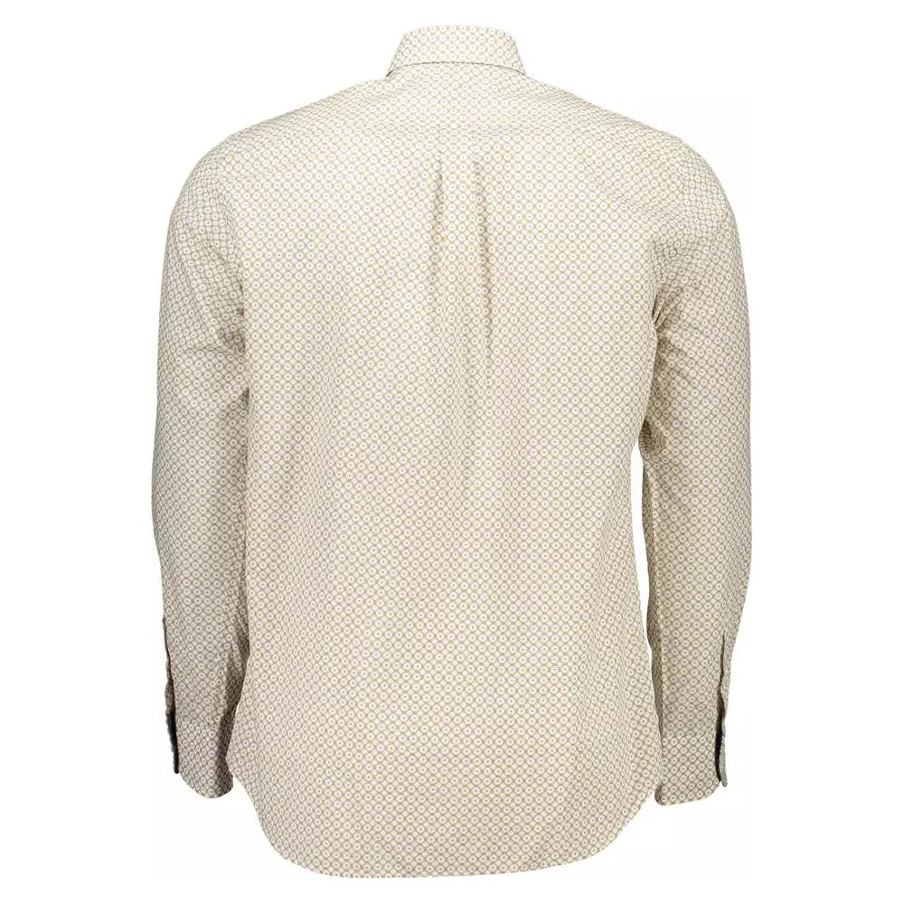 Harmont & Blaine Elegant White Cotton Long Sleeve Shirt Harmont & Blaine