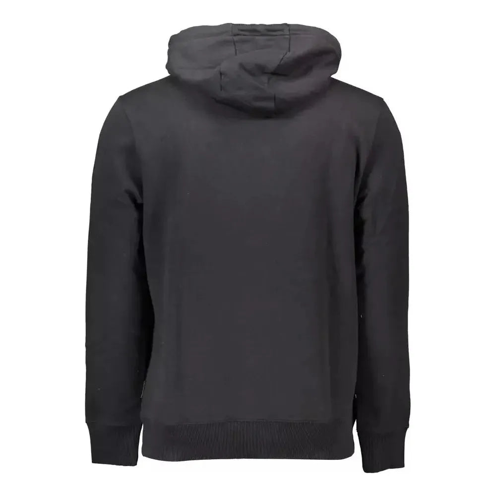 Napapijri Black Cotton Men Sweater