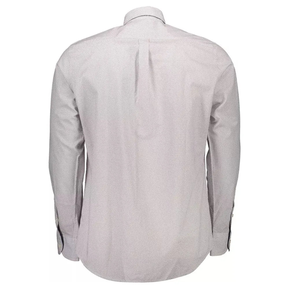 Harmont & Blaine Elegant White Cotton Long Sleeve Shirt Harmont & Blaine