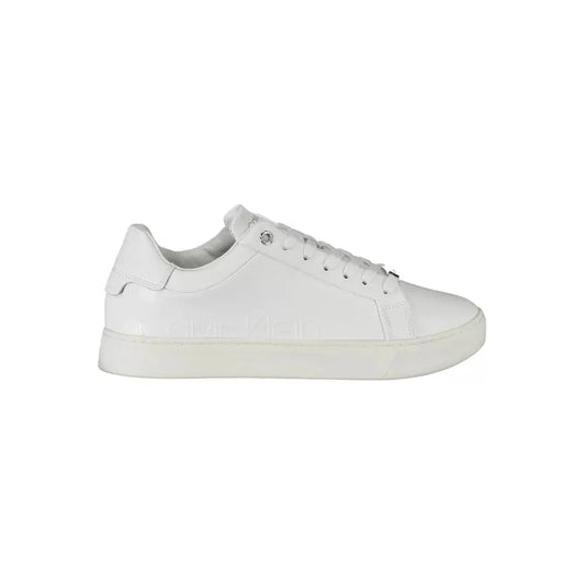 Calvin Klein White Leather Women Sneaker Calvin Klein