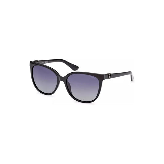 Guess Jeans Chic Square Black Sunglasses Guess Jeans