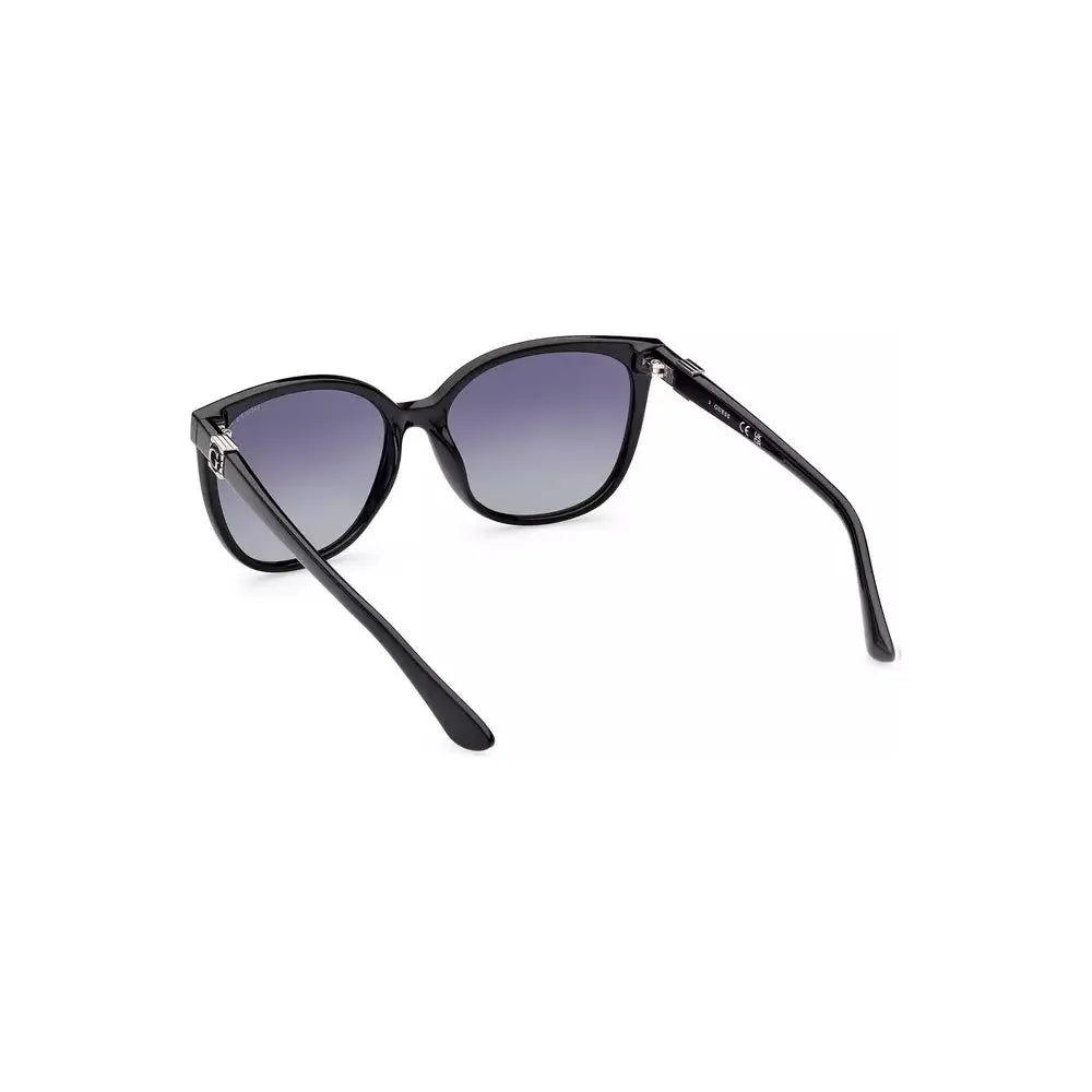 Guess Jeans Chic Square Black Sunglasses Guess Jeans