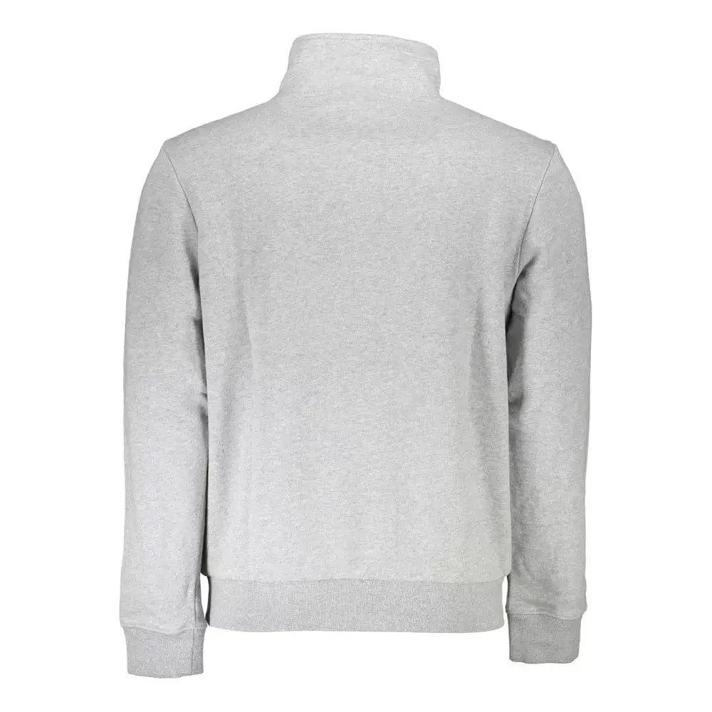 Napapijri Chic Fleece Half-Zip Sweatshirt with Embroidery Napapijri