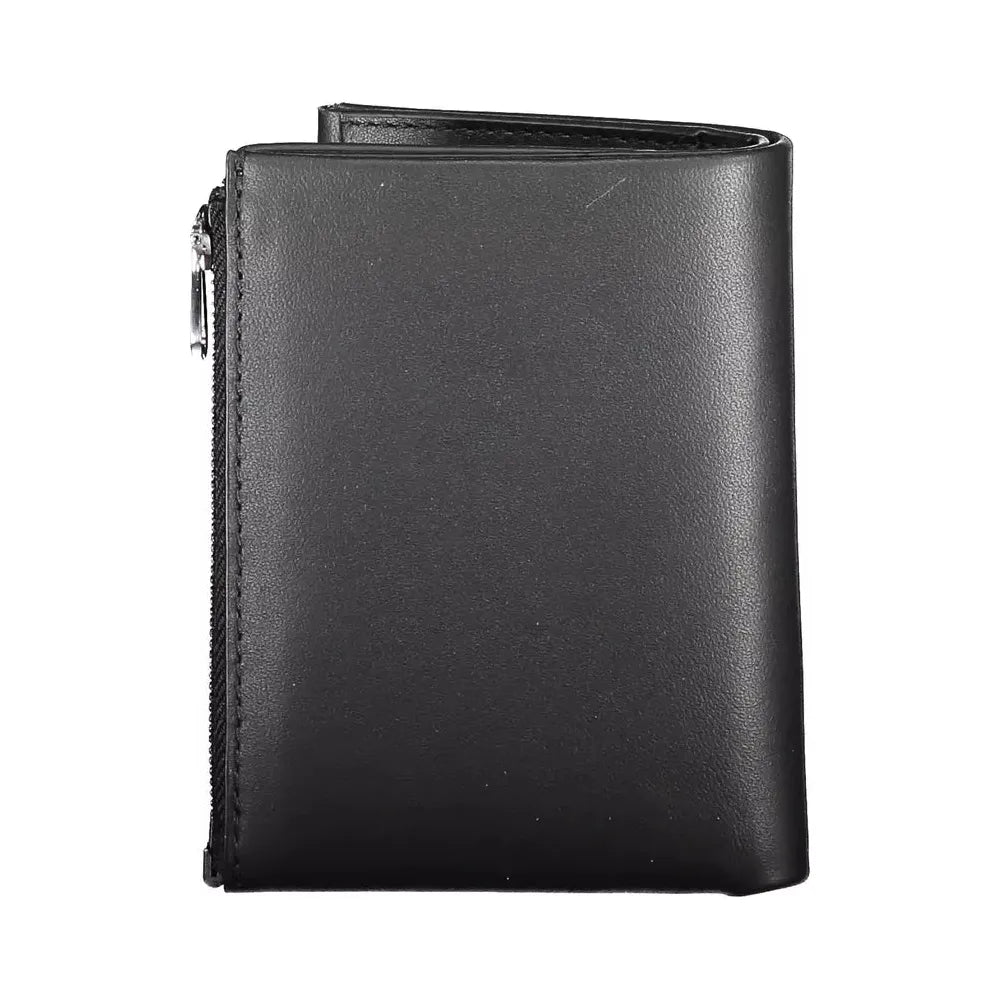 Calvin Klein Elegant Black Leather Wallet with RFID Block Calvin Klein