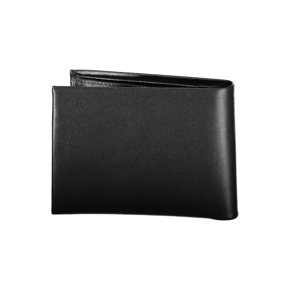 Calvin Klein Sleek Black Leather Wallet with Coin Purse Calvin Klein