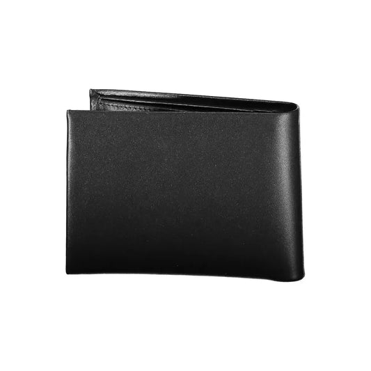 Calvin Klein Sleek Black Leather Wallet with Coin Purse Calvin Klein