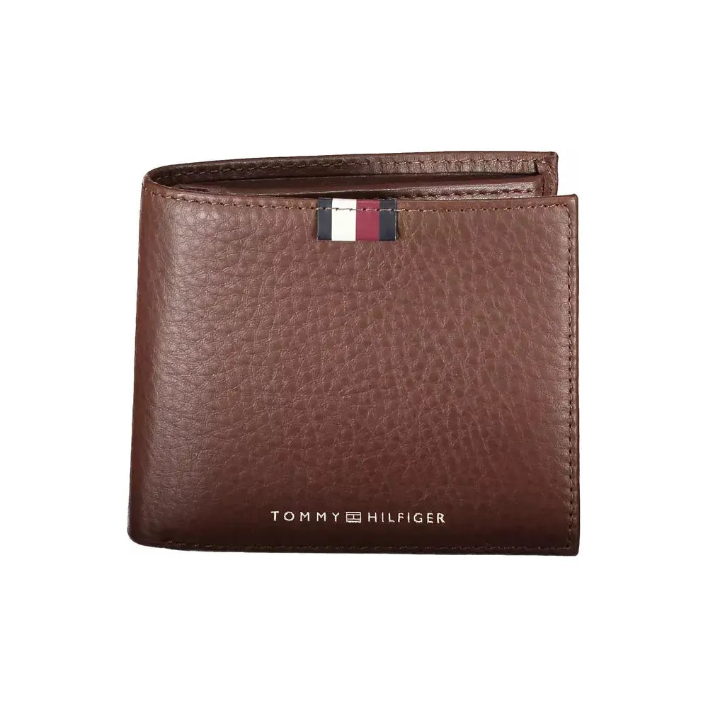 Tommy Hilfiger Elegant Leather Wallet with Contrasting Detail Tommy Hilfiger