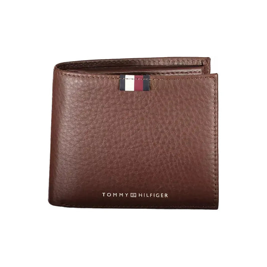 Tommy Hilfiger Elegant Leather Wallet with Contrasting Detail Tommy Hilfiger