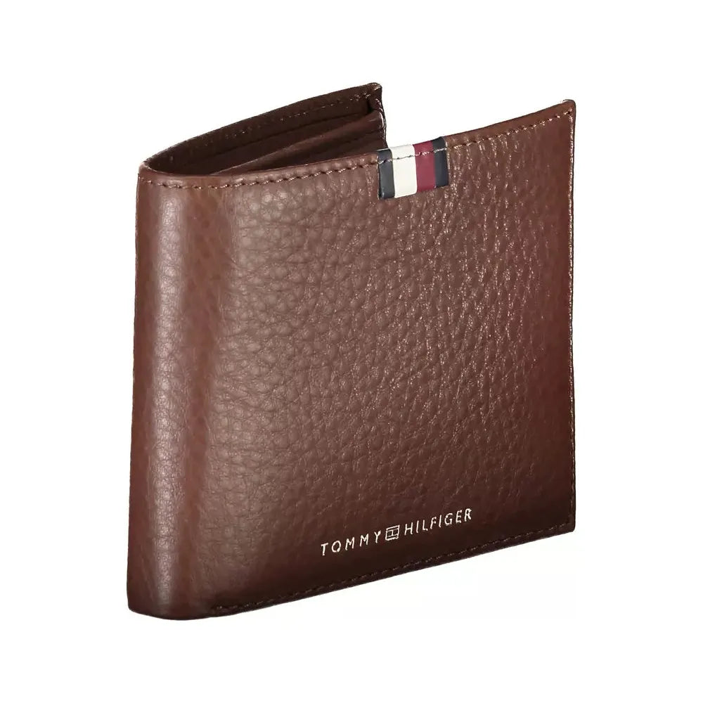 Tommy Hilfiger Elegant Leather Wallet with Contrasting Detail Tommy Hilfiger