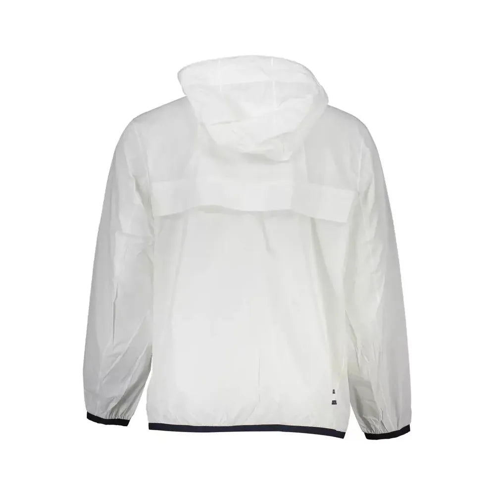 Tommy Hilfiger Chic Waterproof Hooded Jacket - Classic White Tommy Hilfiger