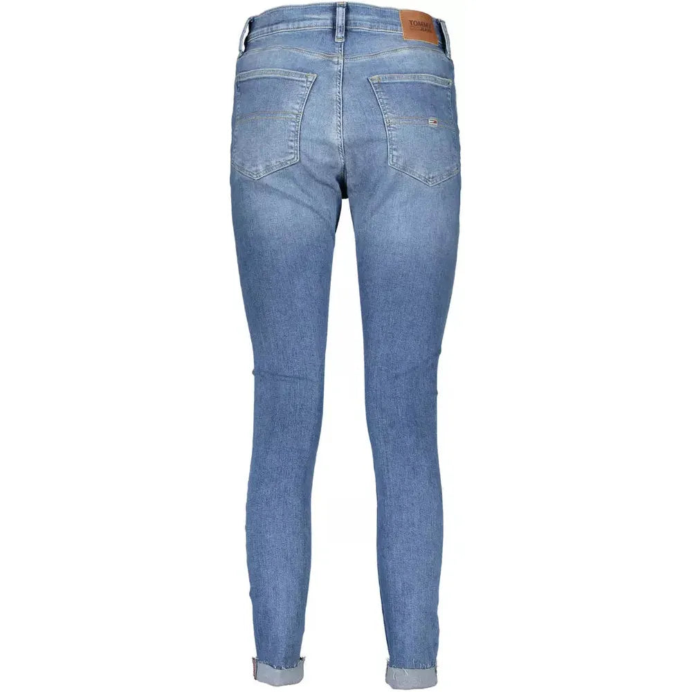 Tommy Hilfiger Light Blue Cotton Women Jeans