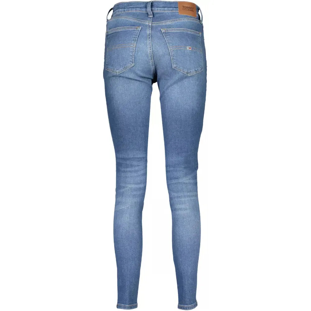 Tommy Hilfiger Chic Skinny Mid-Rise Jeans in Light Blue Tommy Hilfiger