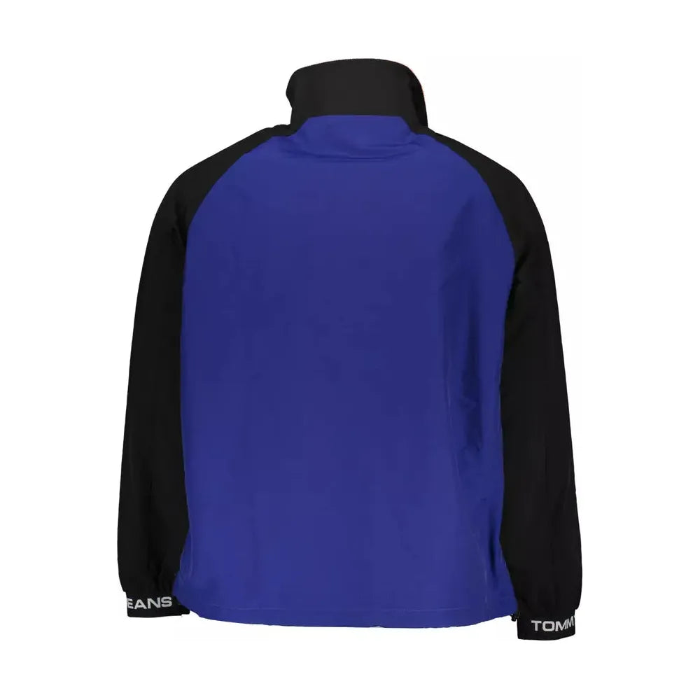 Tommy Hilfiger Sophisticated Blue Recycled Nylon Jacket Tommy Hilfiger