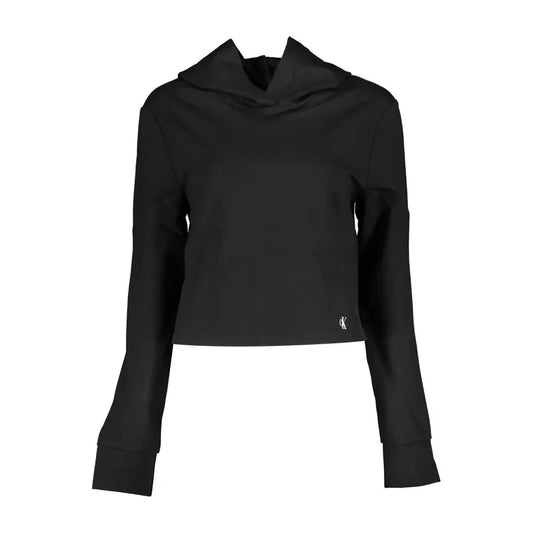 Calvin Klein Black Viscose Women Sweater Calvin Klein