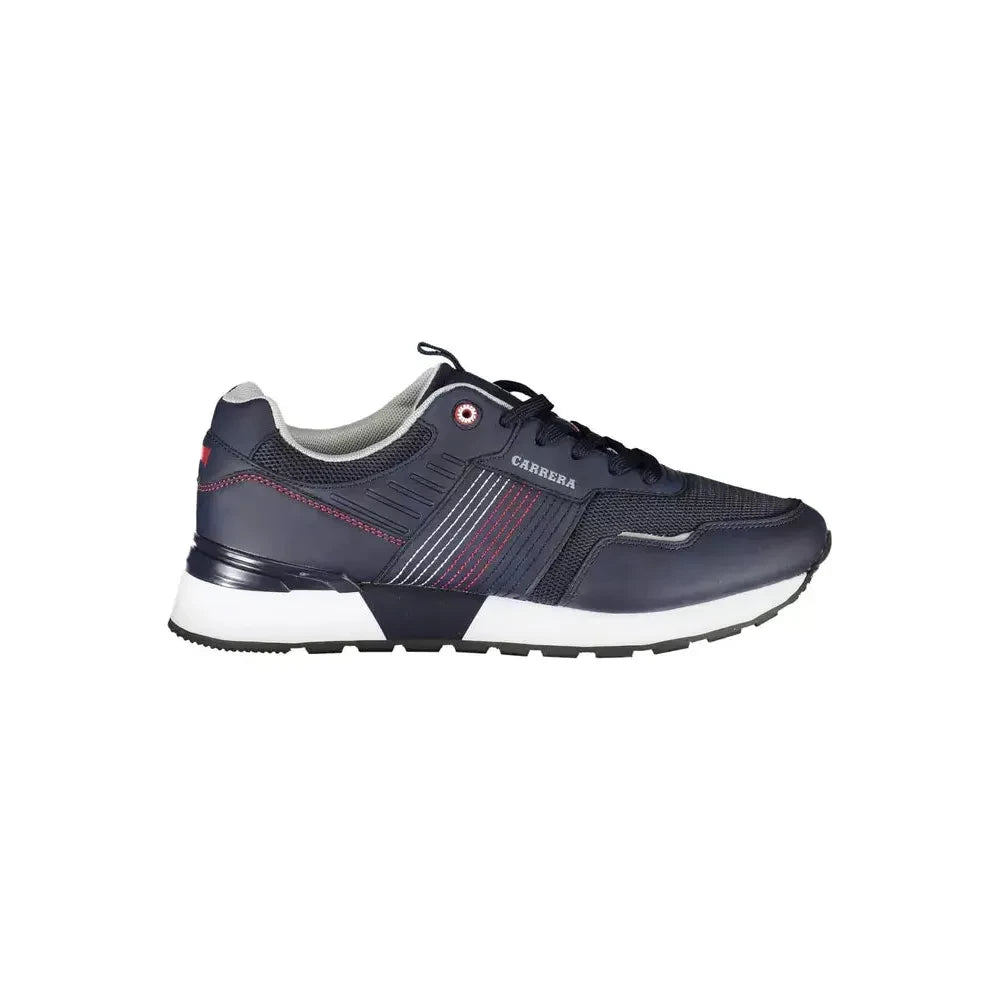 Carrera Sleek Contrasting Blue Sneakers with Logo Detail Carrera