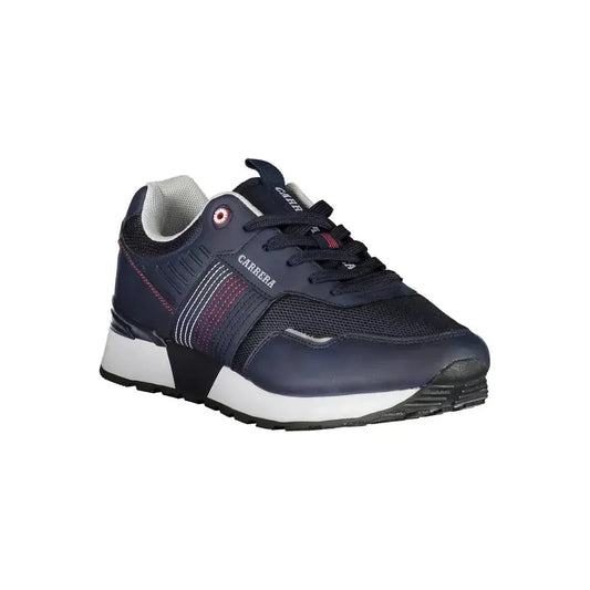 Carrera Sleek Contrasting Blue Sneakers with Logo Detail Carrera