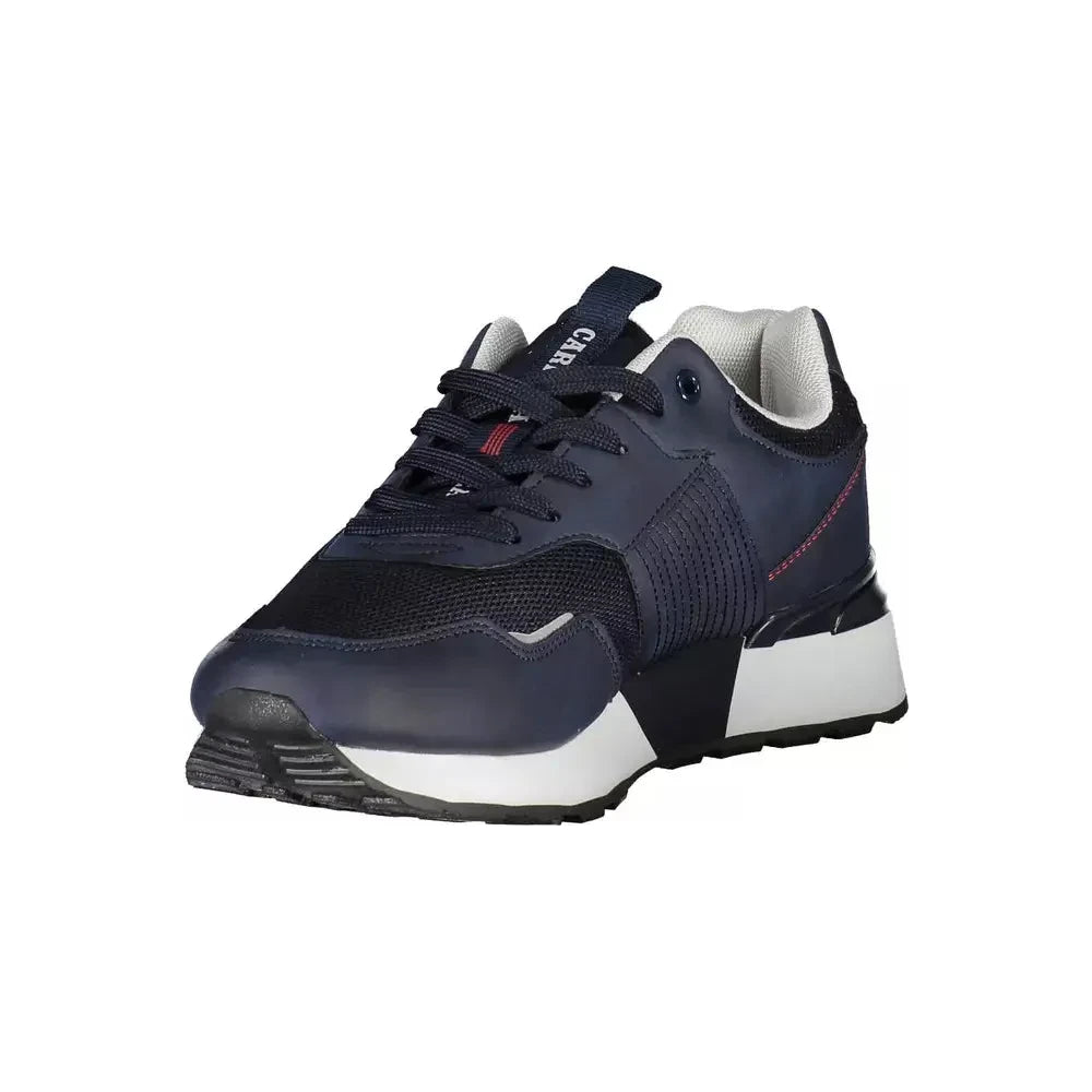 Carrera Sleek Contrasting Blue Sneakers with Logo Detail Carrera