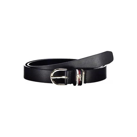 Tommy Hilfiger Blue Leather Women Belt Tommy Hilfiger