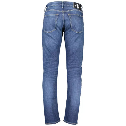 Calvin Klein Blue Cotton Men Jeans Calvin Klein