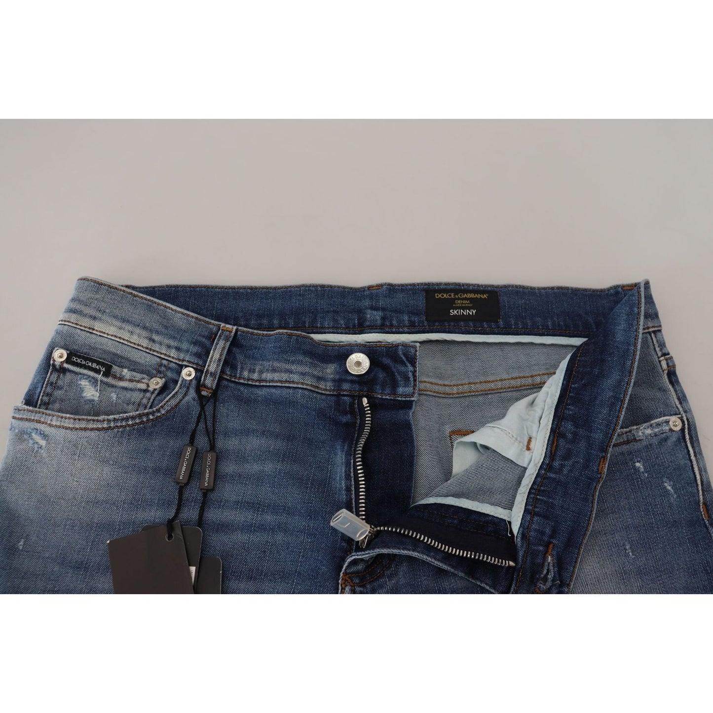 Dolce & Gabbana Chic Slim Fit Italian Denim Jeans Dolce & Gabbana