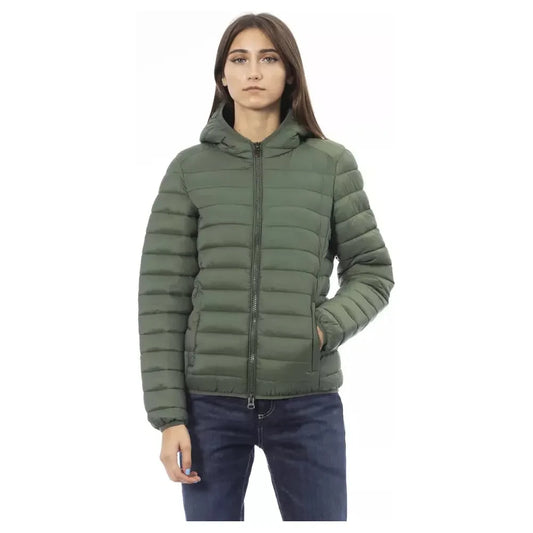 Invicta Green Nylon Women's Jacket Invicta