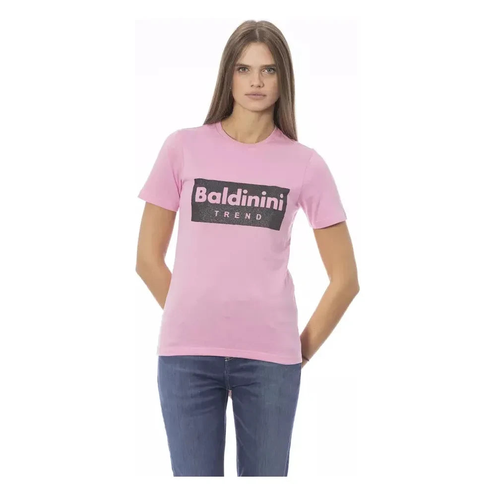 Baldinini Trend Multicolor Cotton Women T-Shirt Baldinini Trend