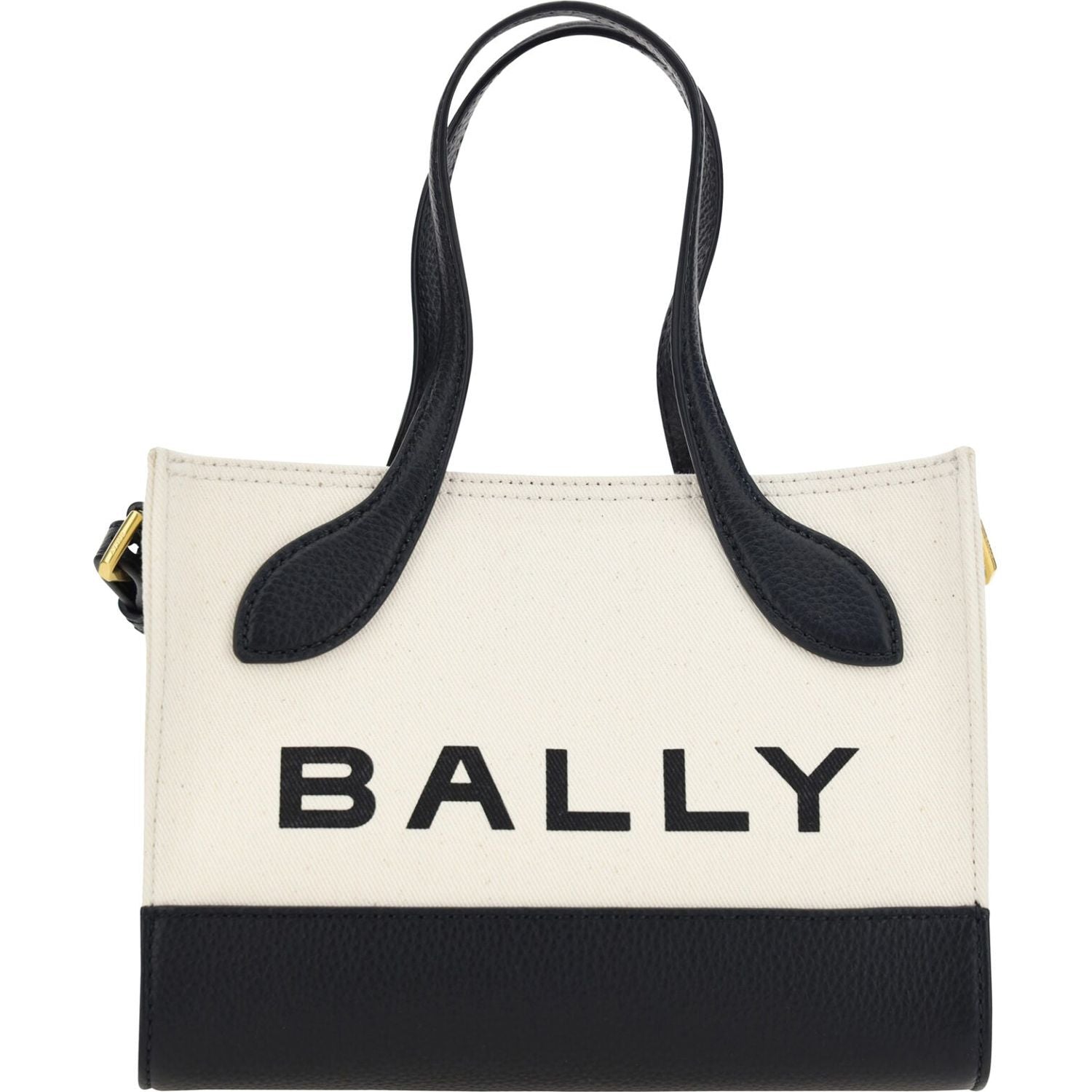 Bally Chic Contrast Mini Leather Handbag