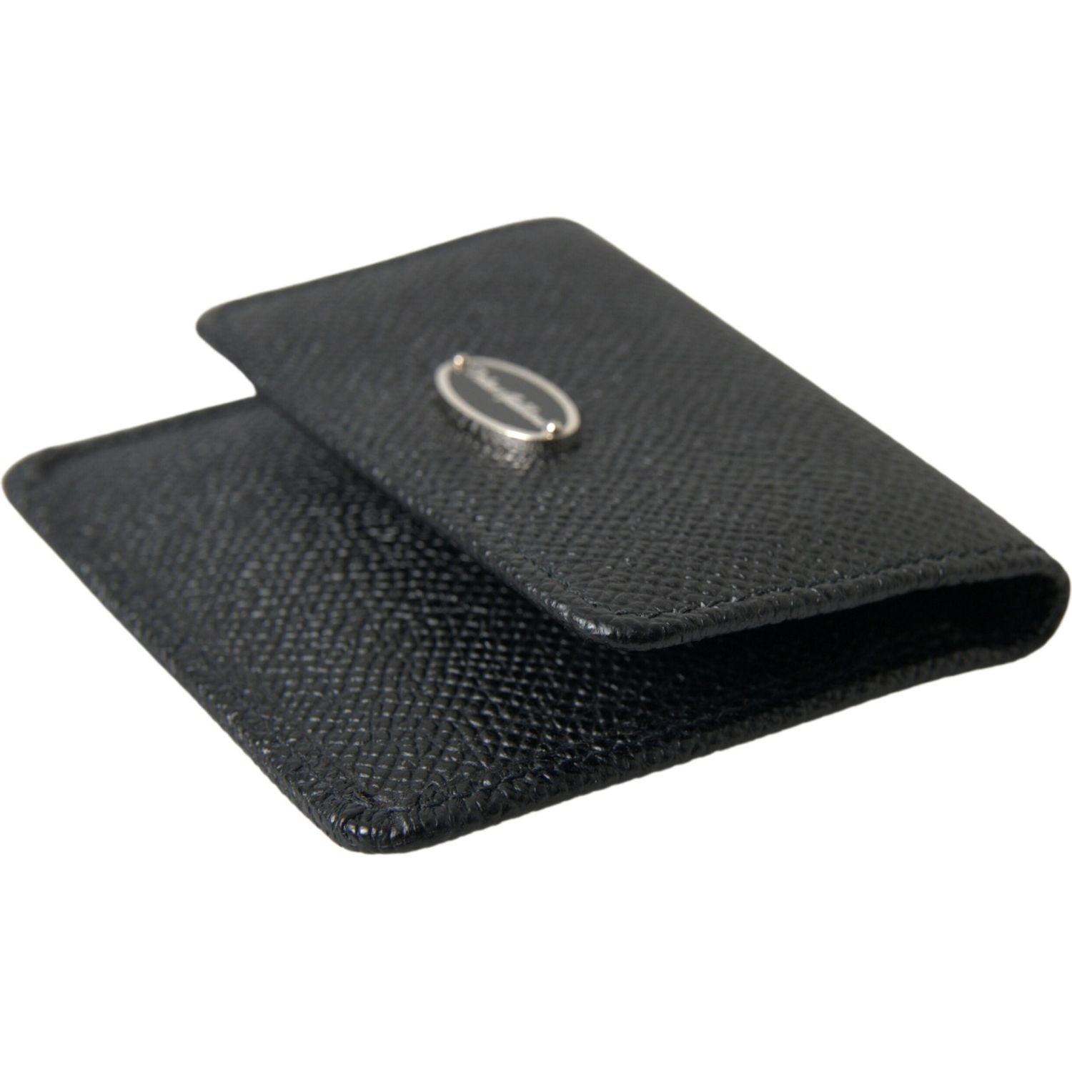 Dolce & Gabbana Elegant Leather Bifold Coin Purse Wallet