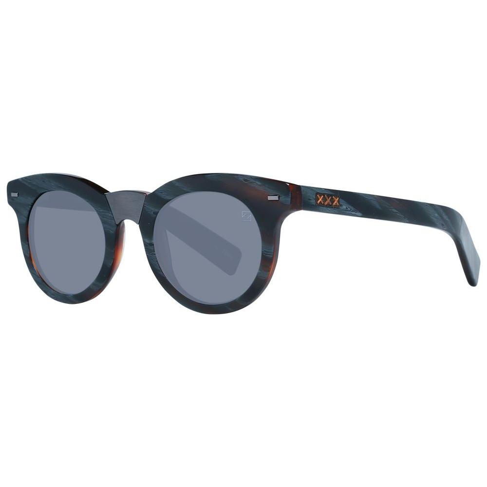 Brown Men Sunglasses Ermenegildo Zegna