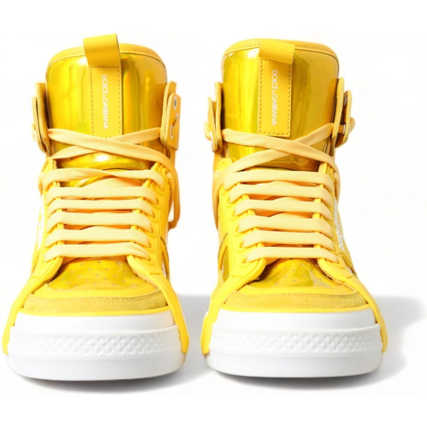 Dolce & Gabbana Chic High-Top Color-Block Sneakers Dolce & Gabbana