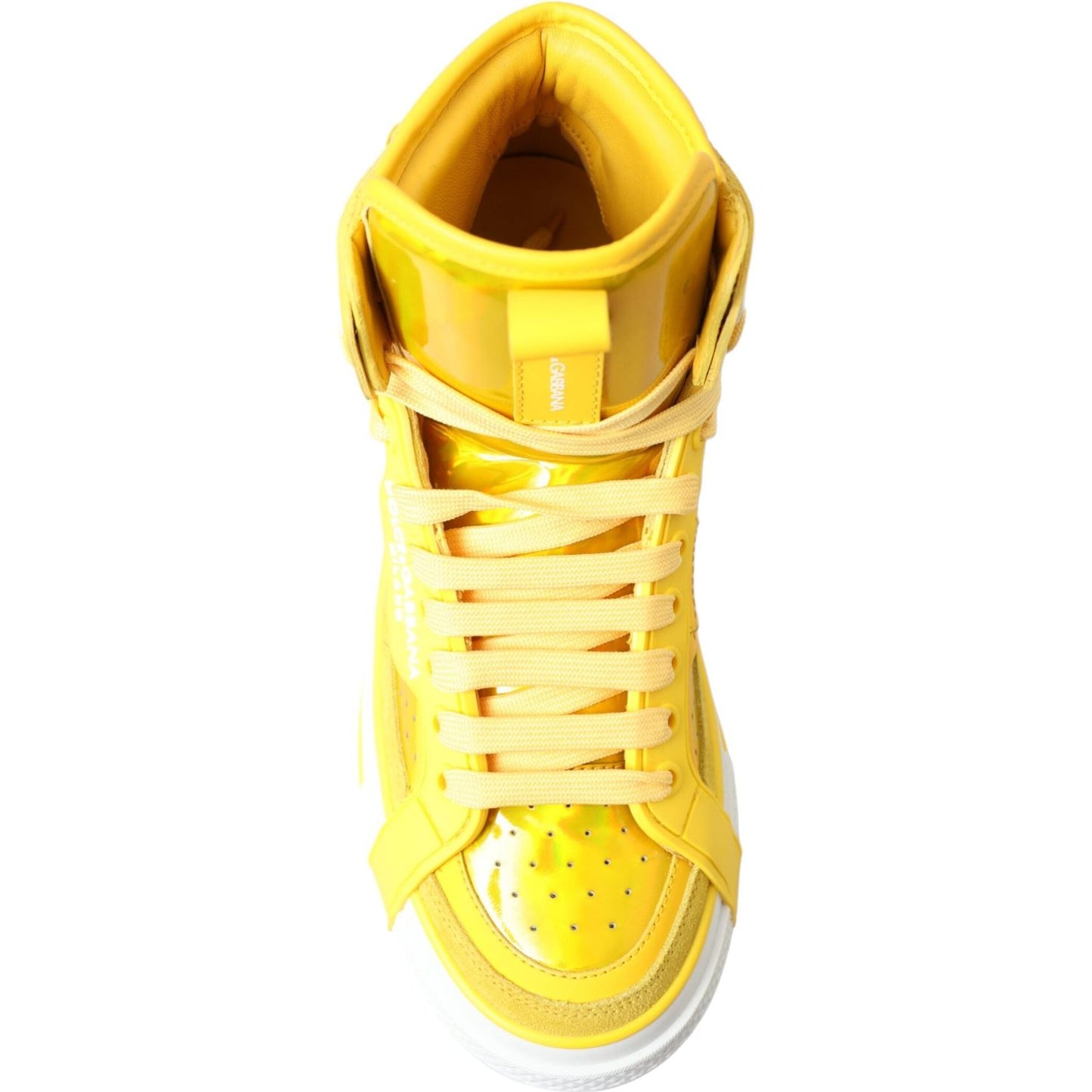 Dolce & Gabbana Chic High-Top Color-Block Sneakers Dolce & Gabbana