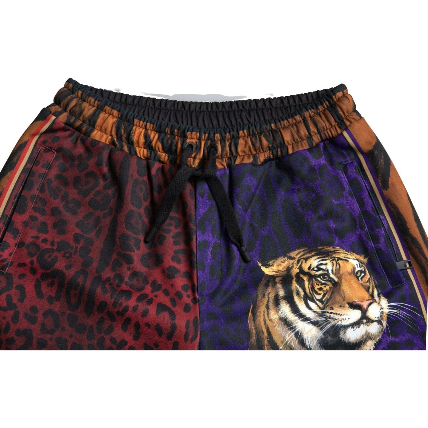 Dolce & Gabbana Chic Multicolor Bermuda Shorts with Exotic Print Dolce & Gabbana