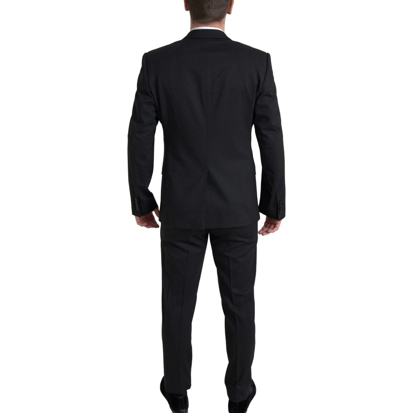 Dolce & Gabbana Exclusive Martini Black Slim Fit Suit Dolce & Gabbana