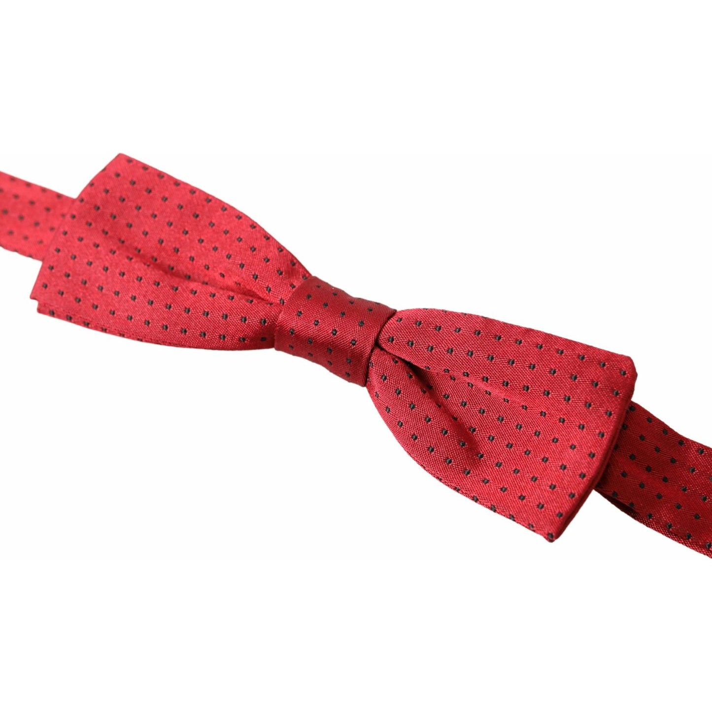 Dolce & Gabbana Elegant Polka Dot Silk Bow Tie Dolce & Gabbana