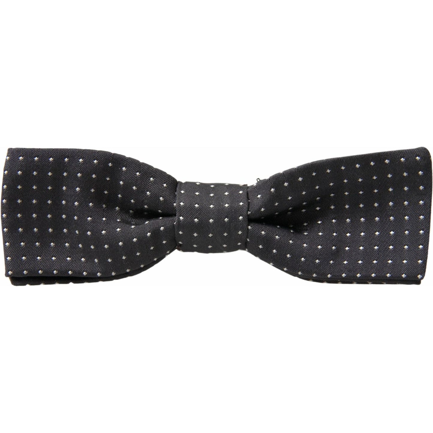 Dolce & Gabbana Elegant Silk Black Bow Tie Dolce & Gabbana