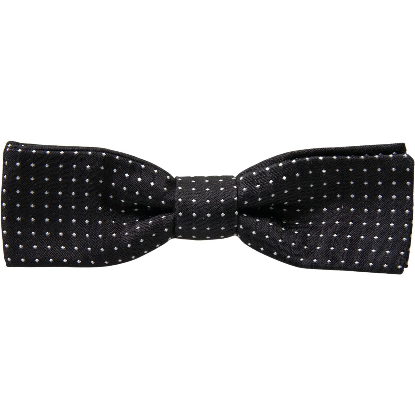 Dolce & Gabbana Elegant Silk Black Bow Tie Dolce & Gabbana