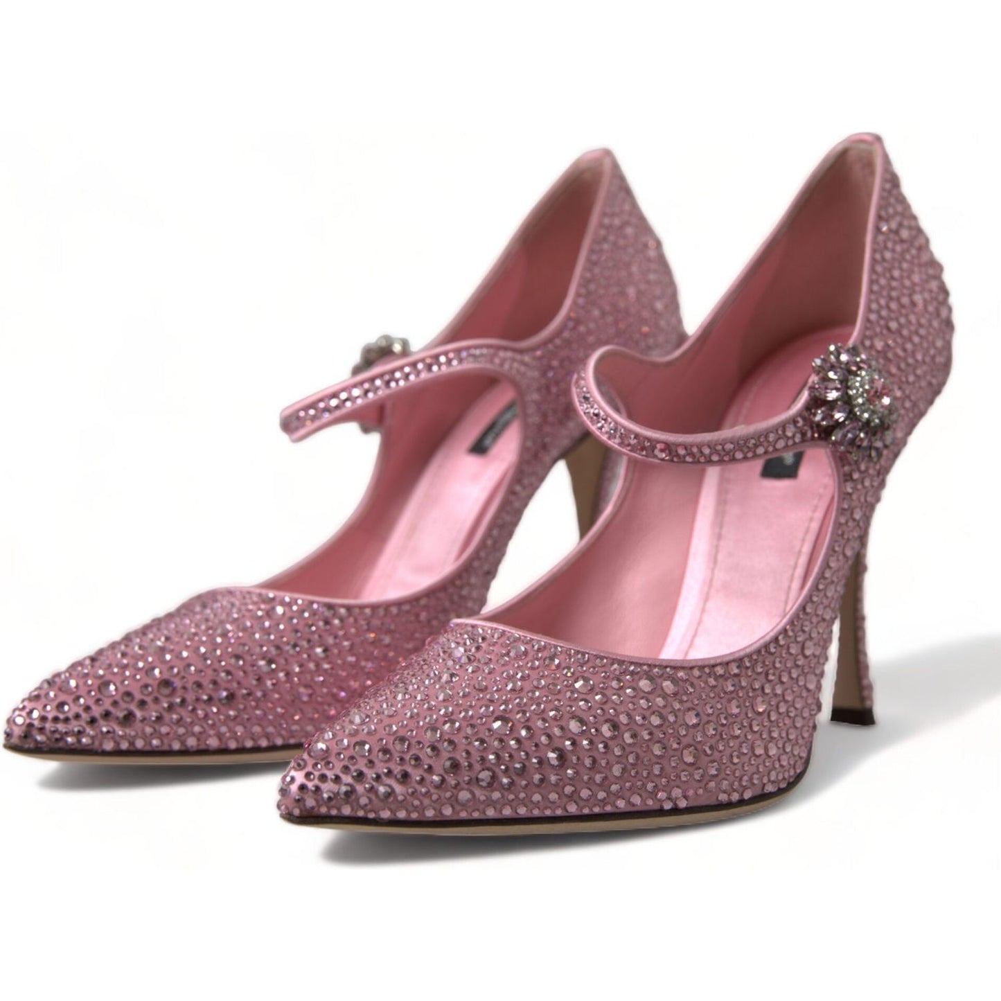 Dolce & Gabbana Enchanting Pink Crystal Pumps Dolce & Gabbana