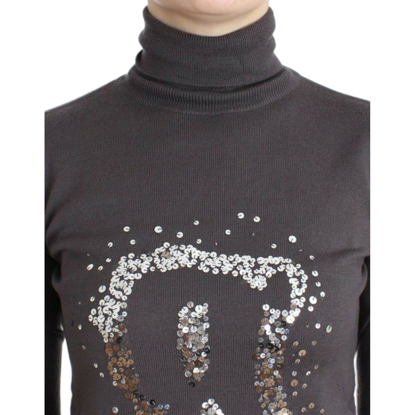 John Galliano Elegant Virgin Wool Turtleneck Sweater John Galliano