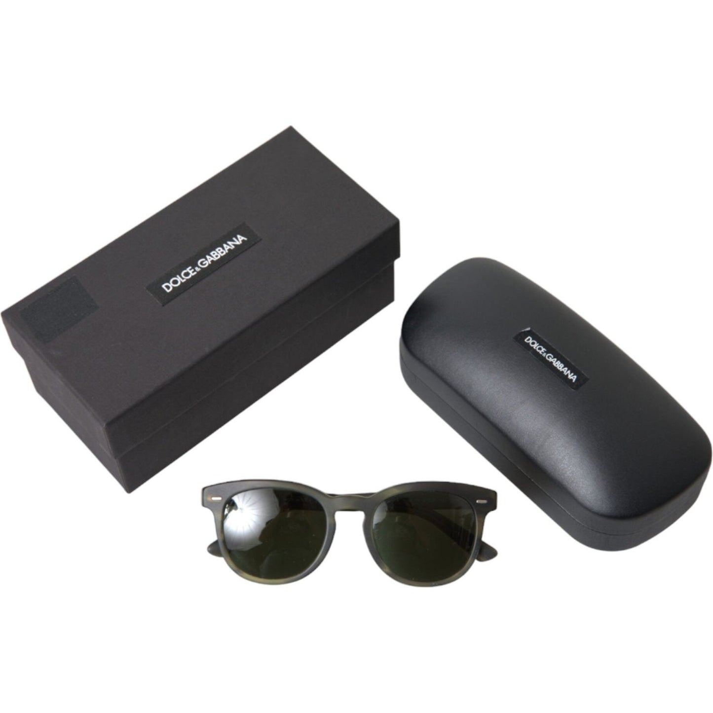 Dolce & Gabbana Elegant Emerald Men's Sunglasses Dolce & Gabbana