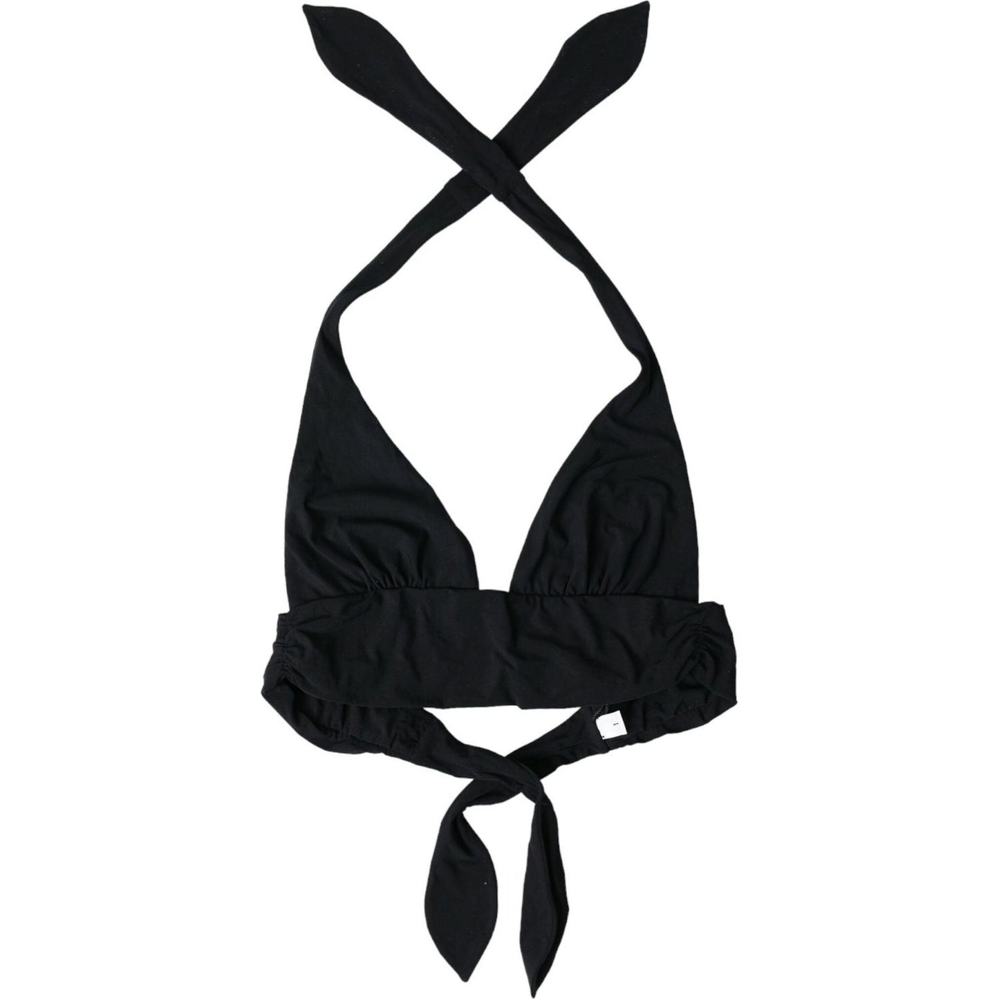 Dolce & Gabbana Elegant Black Bikini Top Dolce & Gabbana