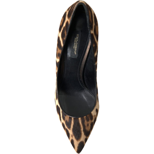 Dolce & Gabbana Exquisite Leopard Print Stiletto Pumps Dolce & Gabbana